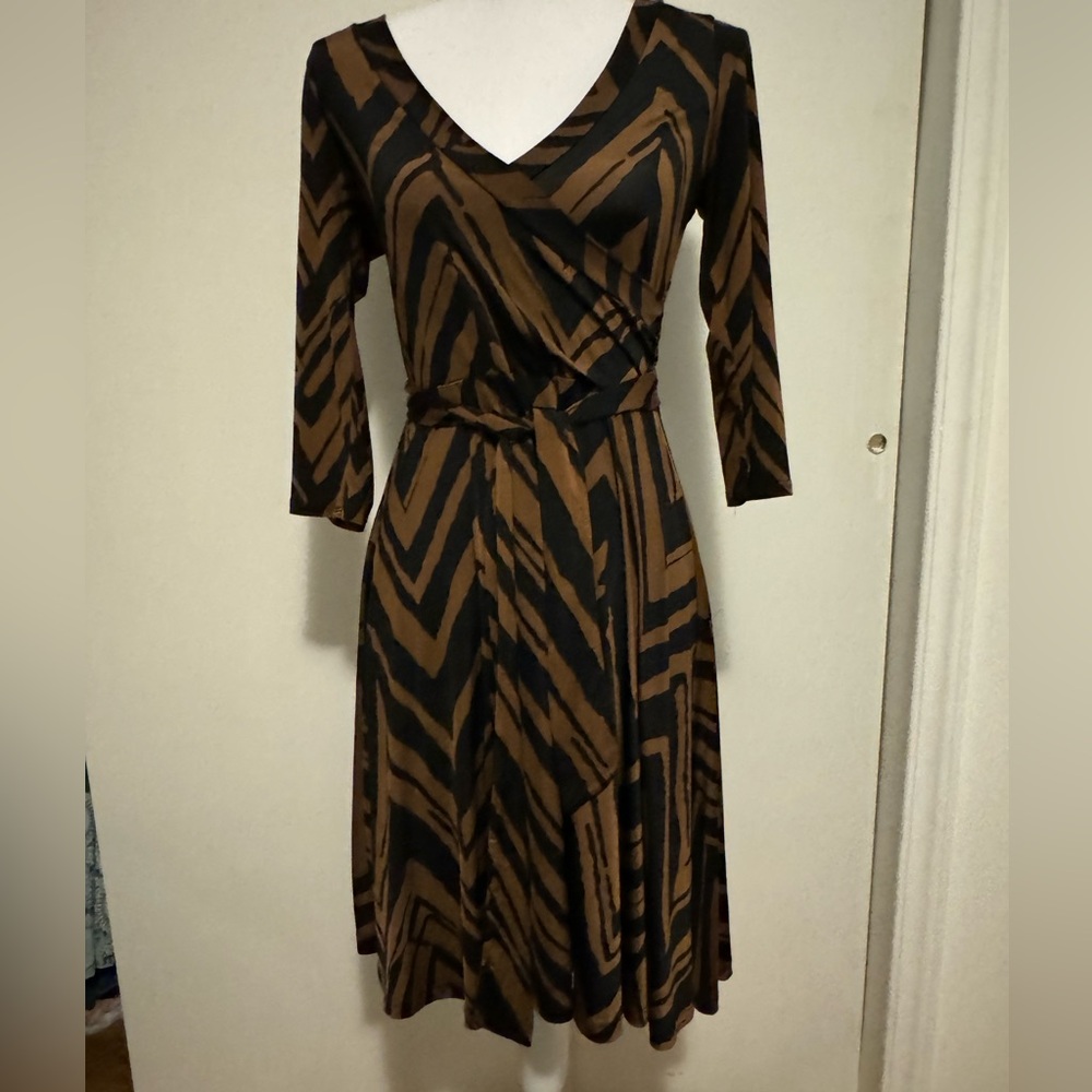 Maude stretch midi dress